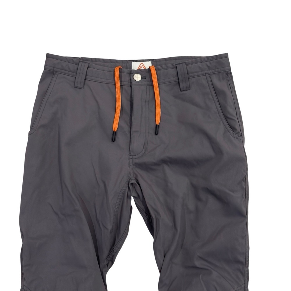 LIVSN Men's 31/30 Gray Outdoor Hiking Performance EcoTrek Reflex Straight Pants